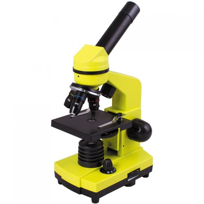 Микроскоп LEVENHUK Rainbow 2L Lime\Лайм 69038 Микроскоп LEVENHUK Rainbow 2L Lime\Лайм 69038